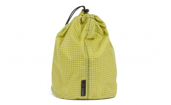 A Size 4 Wasabi (green with white grid) 200 Halcyon Travel Stuff Sack.